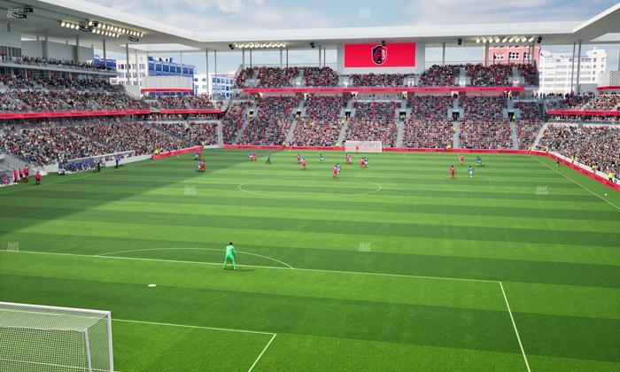 Energizer Park - Section Ultra Club 248 Seat View