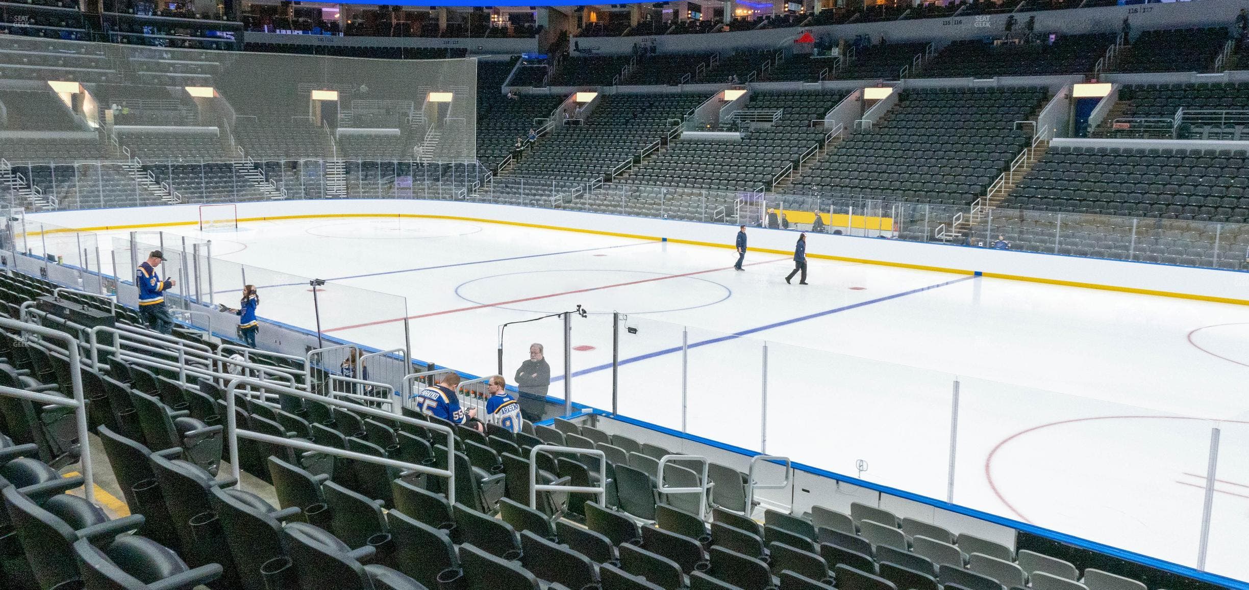 Enterprise Center - Section 101 Seat View