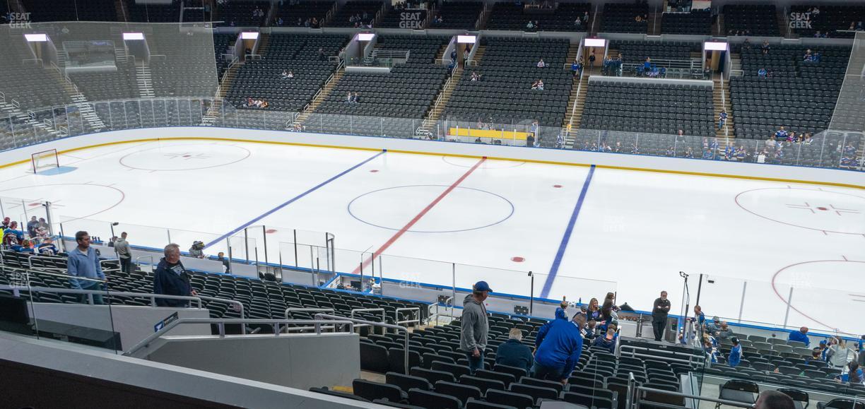 Enterprise Center - Section 102 Club Seat View