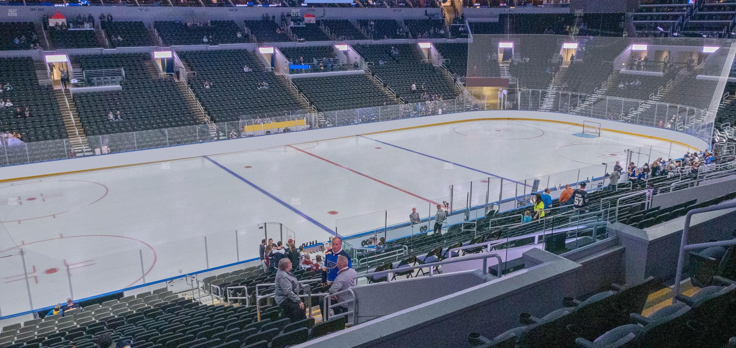 Enterprise Center - Section 105 Club Seat View