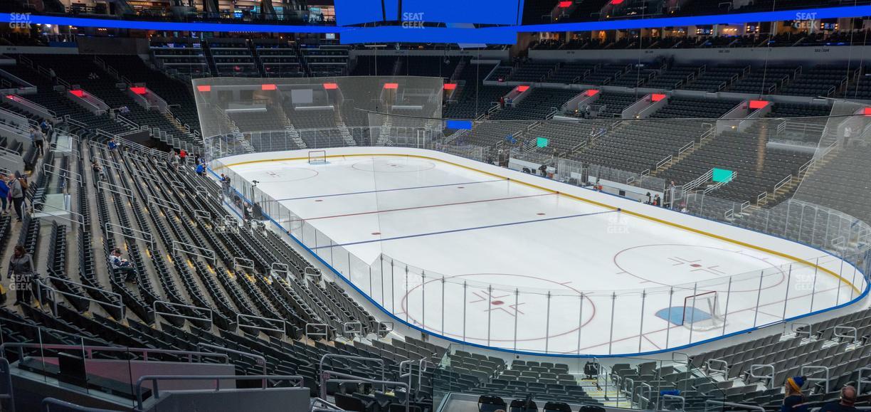 Enterprise Center - Section 112 Rinkside Club Seat View