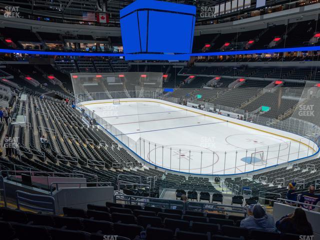 Enterprise Center - Section 112 Rinkside Club Seat View