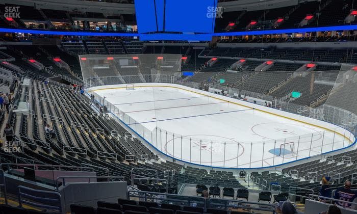Enterprise Center - Section 112 Rinkside Club Seat View