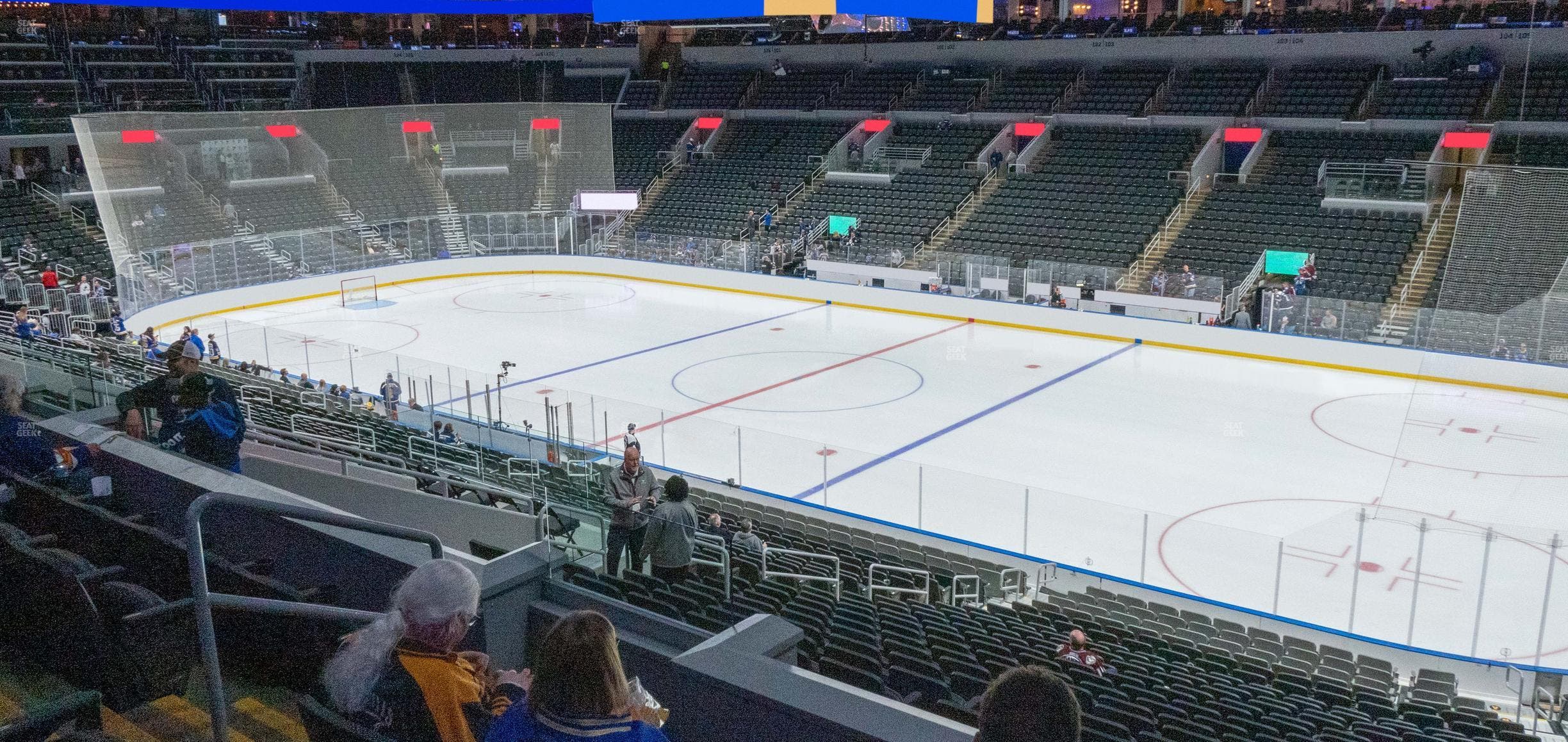 Enterprise Center - Section 114 Club Seat View