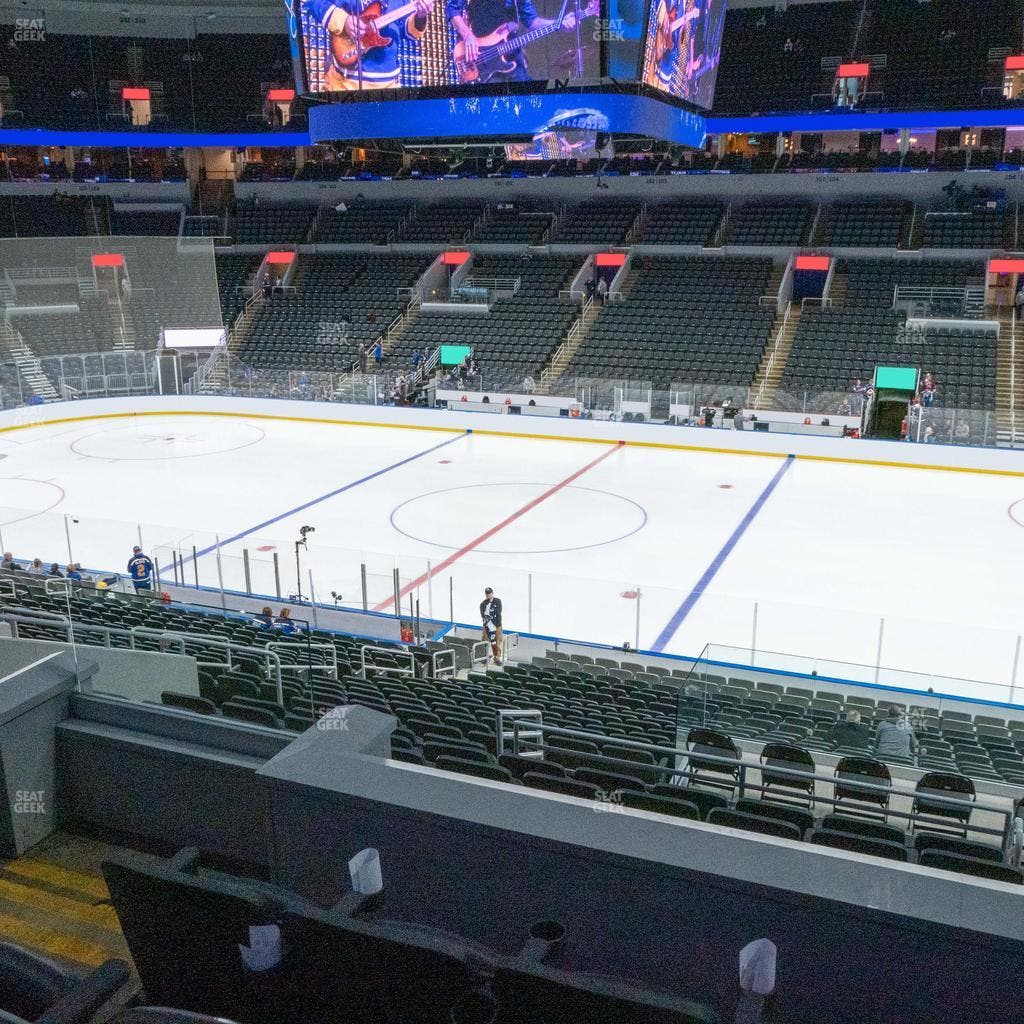 Enterprise Center - Section 115 Club Seat View