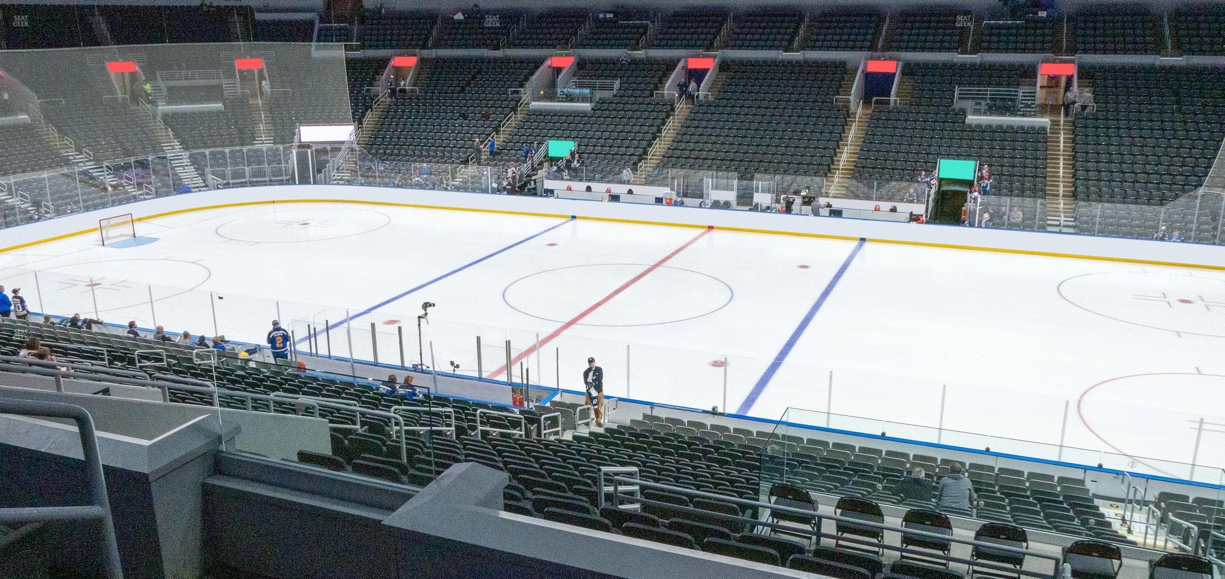 Enterprise Center - Section 115 Club Seat View