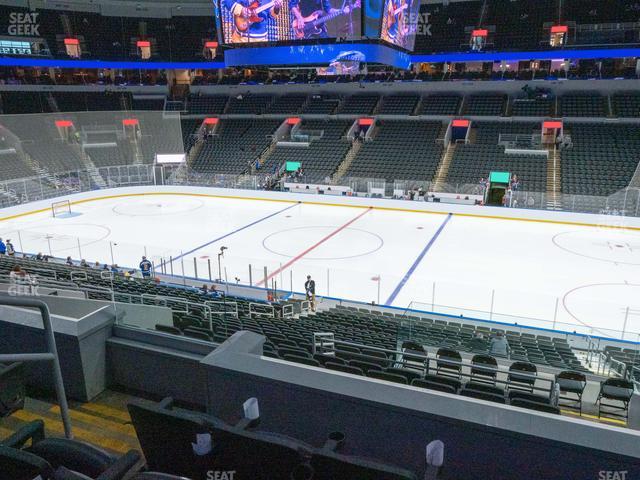 Enterprise Center - Section 115 Rinkside Club Seat View