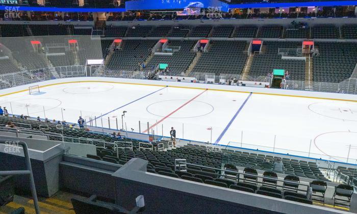 Enterprise Center - Section 115 Rinkside Club Seat View