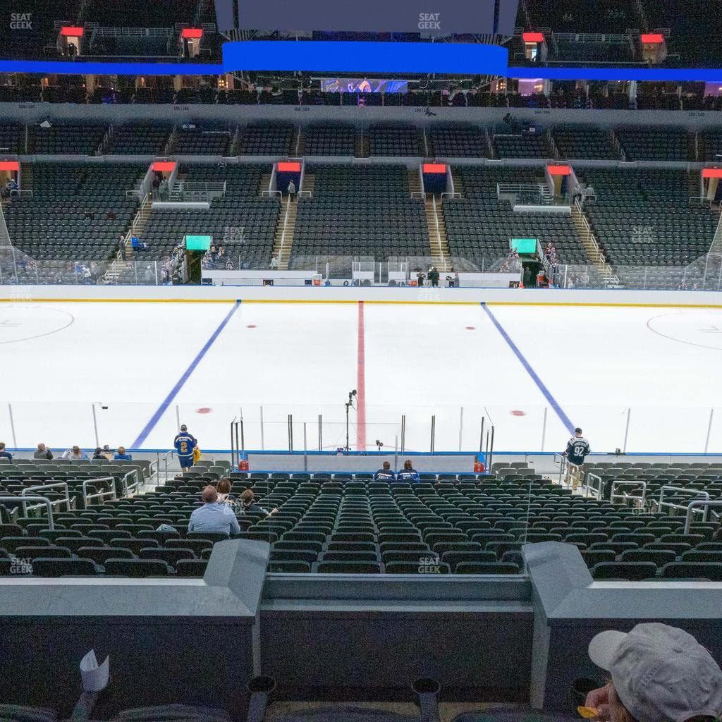 Enterprise Center - Section 116 Club Seat View