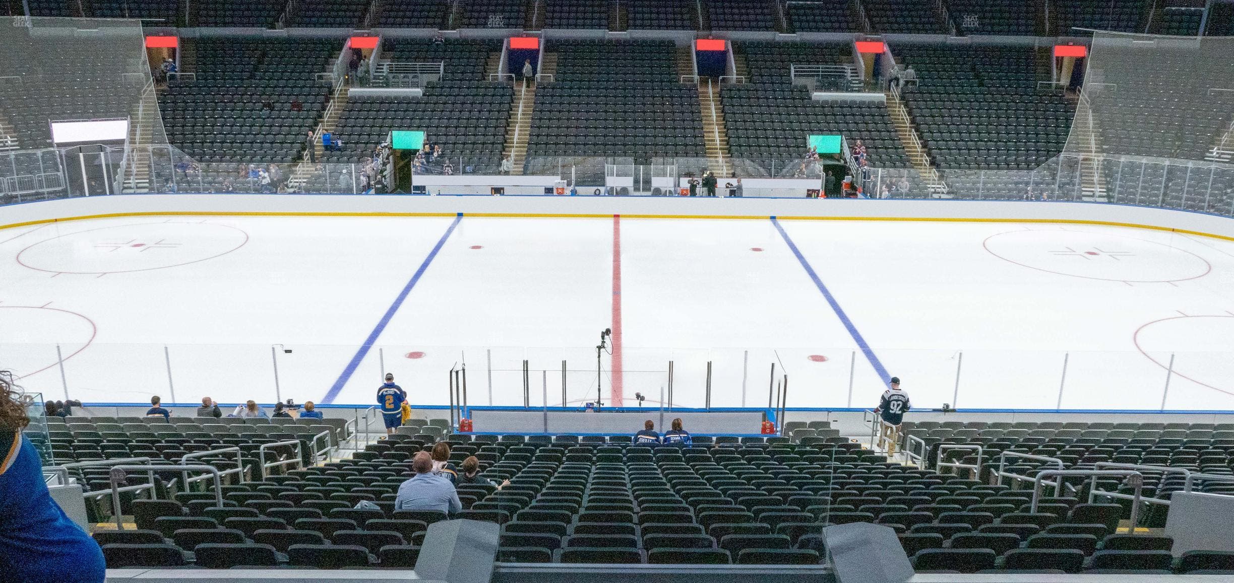 Enterprise Center - Section 116 Club Seat View