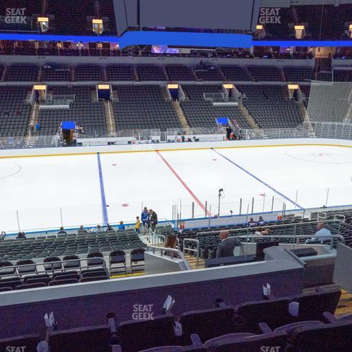 Enterprise Center - Section 117 Rinkside Club Seat View