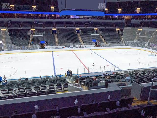 Enterprise Center - Section 117 Rinkside Club Seat View