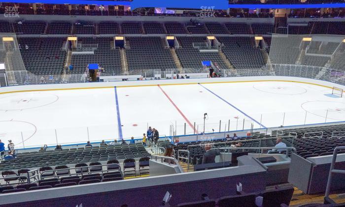 Enterprise Center - Section 117 Rinkside Club Seat View