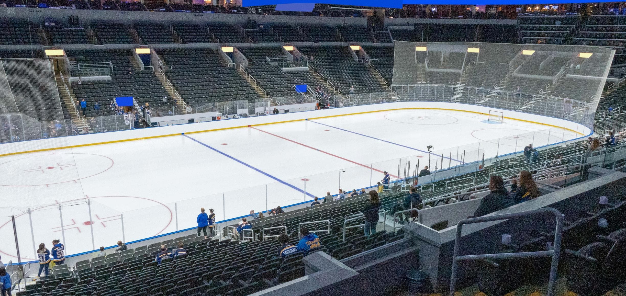 Enterprise Center - Section 118 Club Seat View
