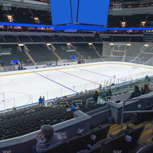 Enterprise Center - Section 118 Rinkside Club Seat View