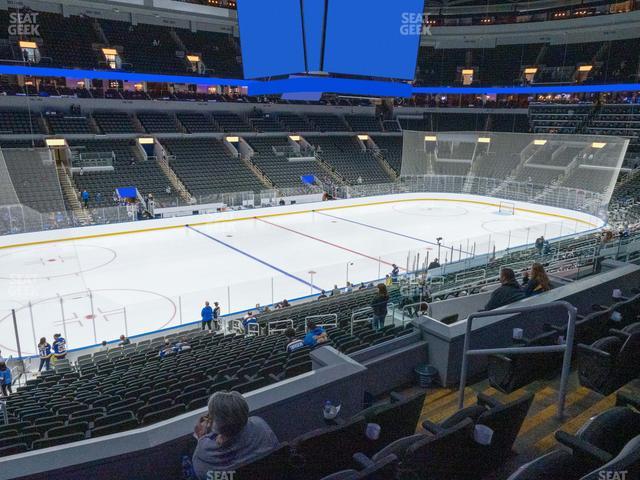 Enterprise Center - Section 118 Rinkside Club Seat View