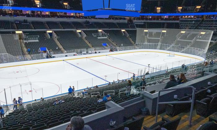 Enterprise Center - Section 118 Rinkside Club Seat View