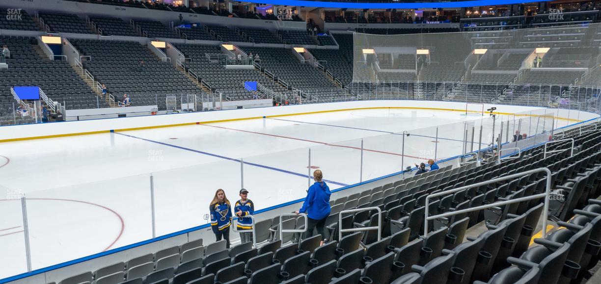 Enterprise Center - Section 118 Seat View