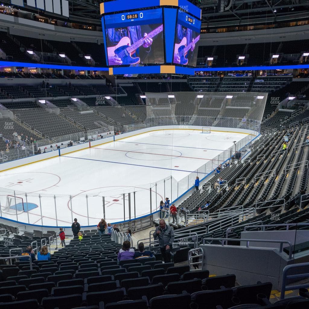Enterprise Center - Section 120 Seat View