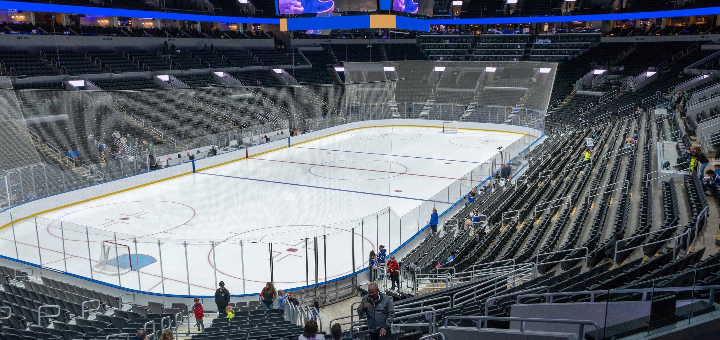 Enterprise Center - Section 120 Seat View