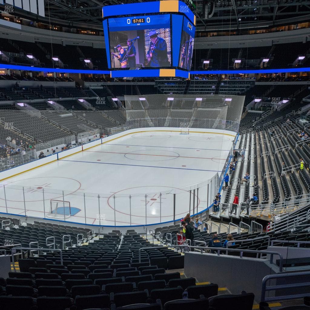 Enterprise Center - Section 121 Seat View