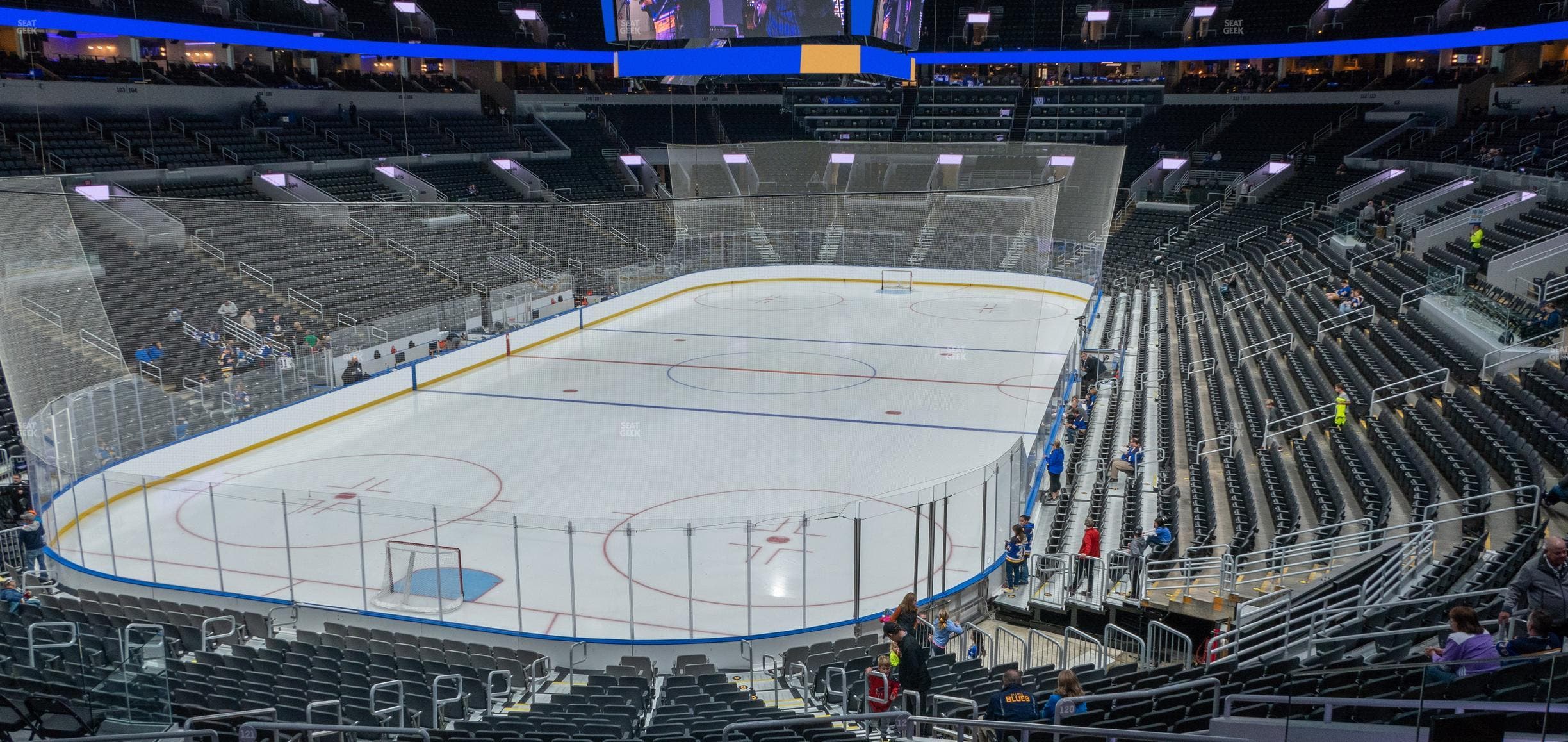 Enterprise Center - Section 121 Seat View