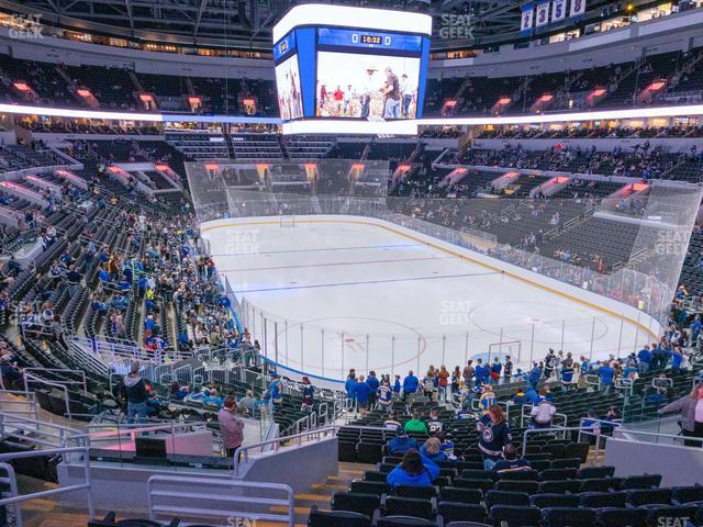 Enterprise Center - Section 124 Seat View