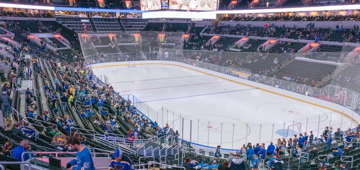 Enterprise Center - Section 125 Seat View