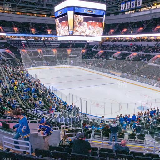 Enterprise Center - Section 125 Seat View