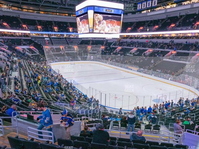 Enterprise Center - Section 125 Seat View