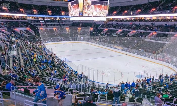 Enterprise Center - Section 125 Seat View