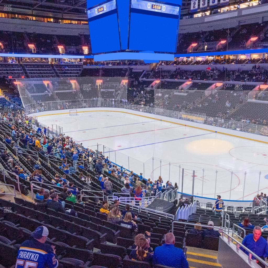 Enterprise Center - Section 126 Seat View