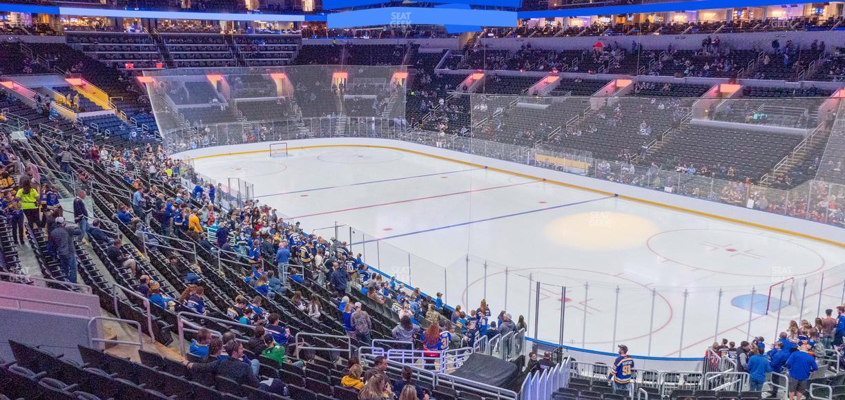 Enterprise Center - Section 126 Seat View