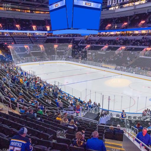 Enterprise Center - Section 126 Seat View