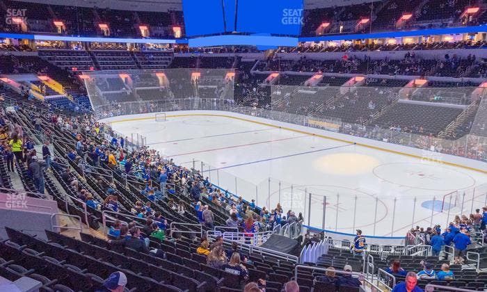 Enterprise Center - Section 126 Seat View