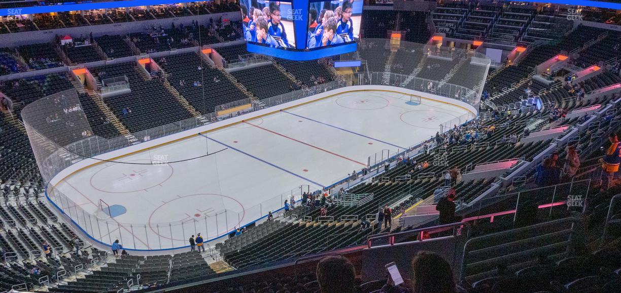 Enterprise Center - Section 307 Seat View