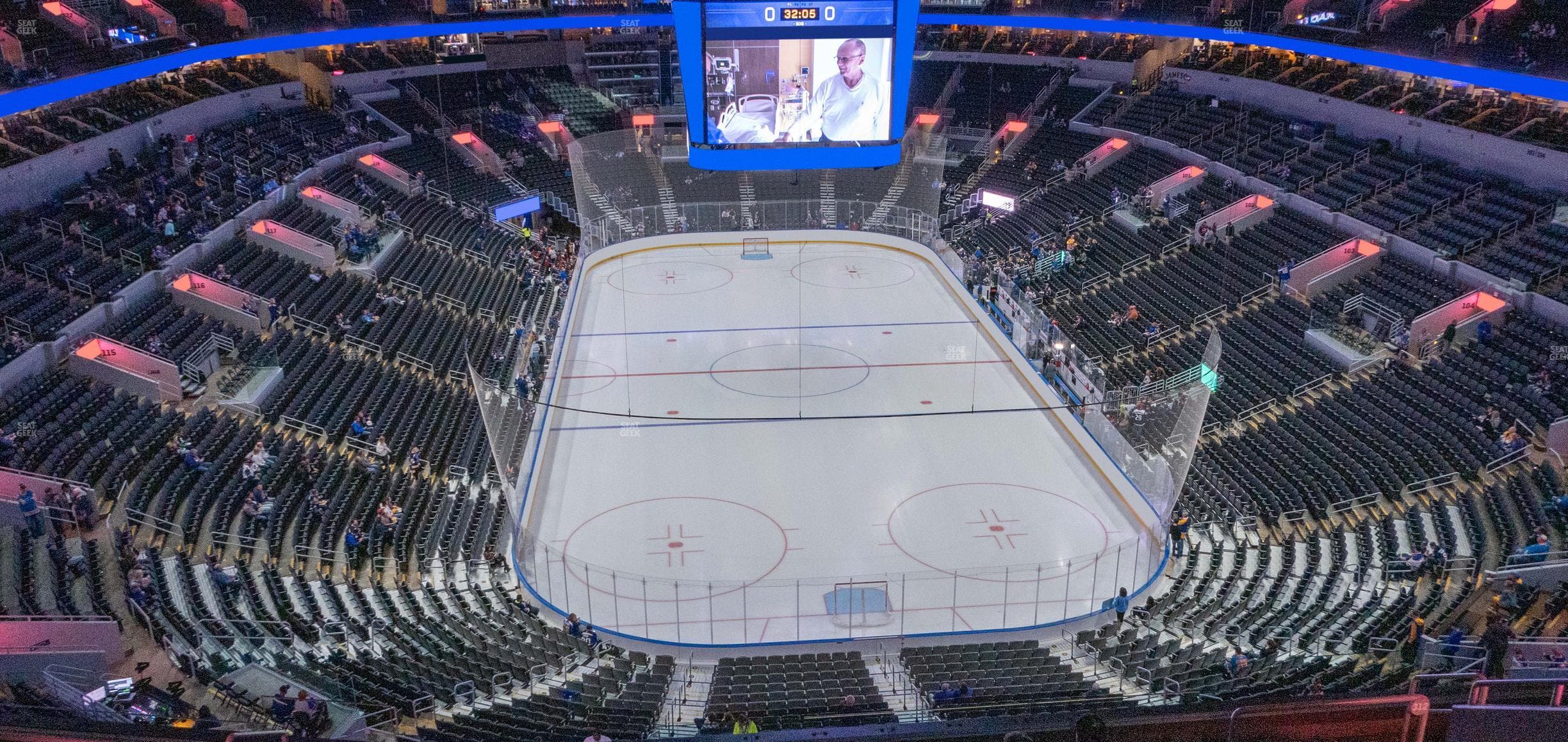 Enterprise Center - Section 312 Seat View