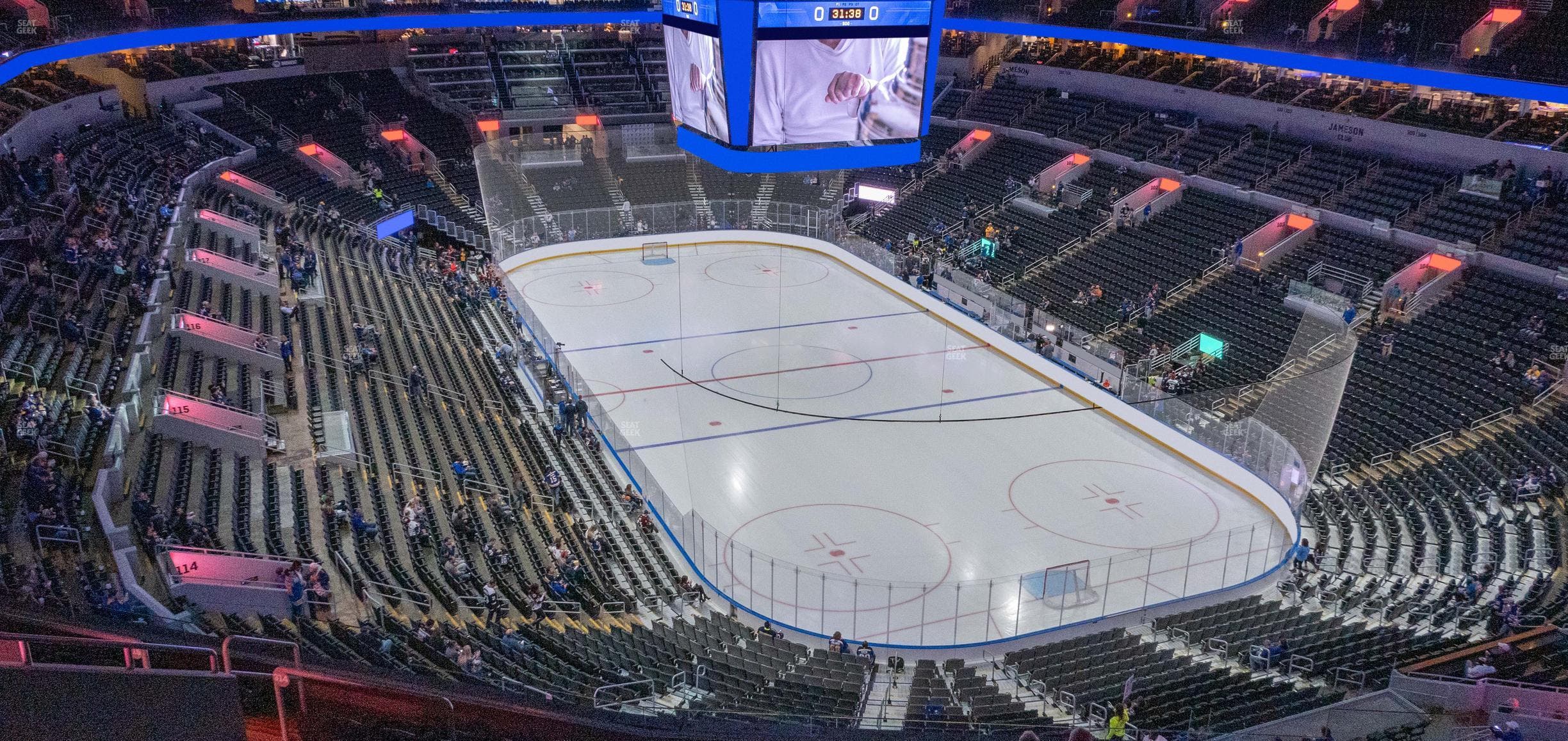 Enterprise Center - Section 314 Seat View