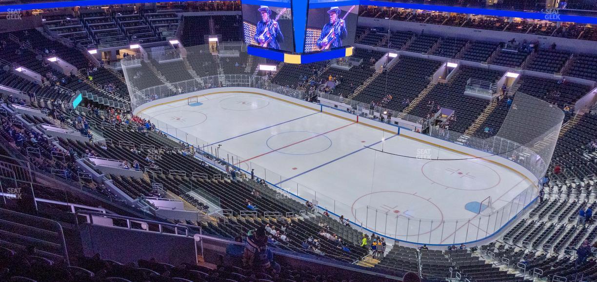 Enterprise Center - Section 316 Seat View