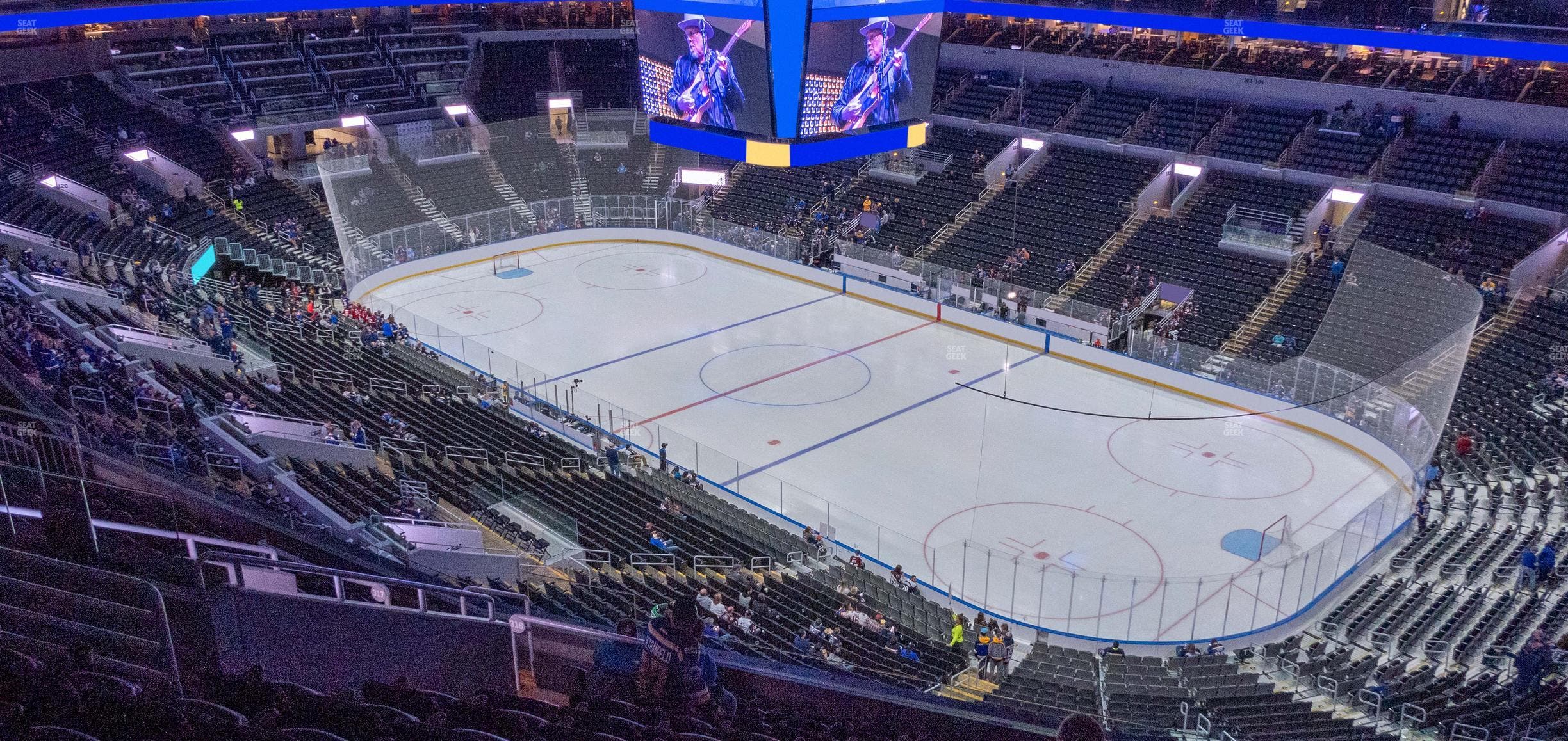 Enterprise Center - Section 316 Seat View