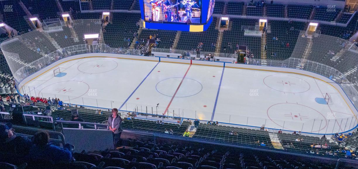 Enterprise Center - Section 319 Seat View