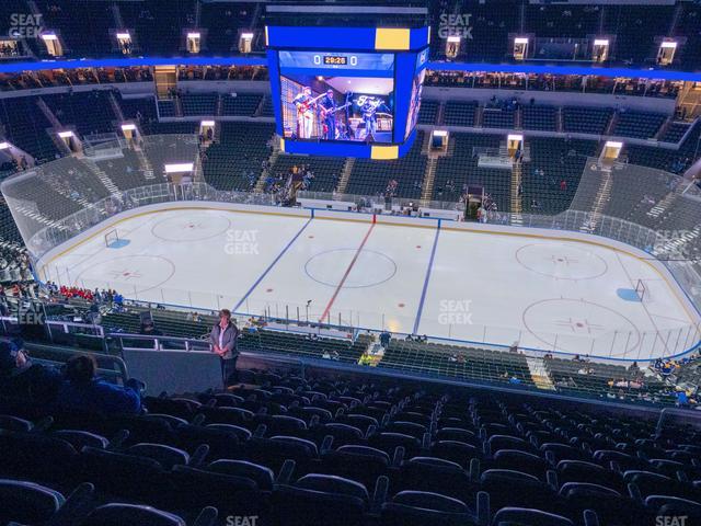 Enterprise Center - Section 319 Seat View