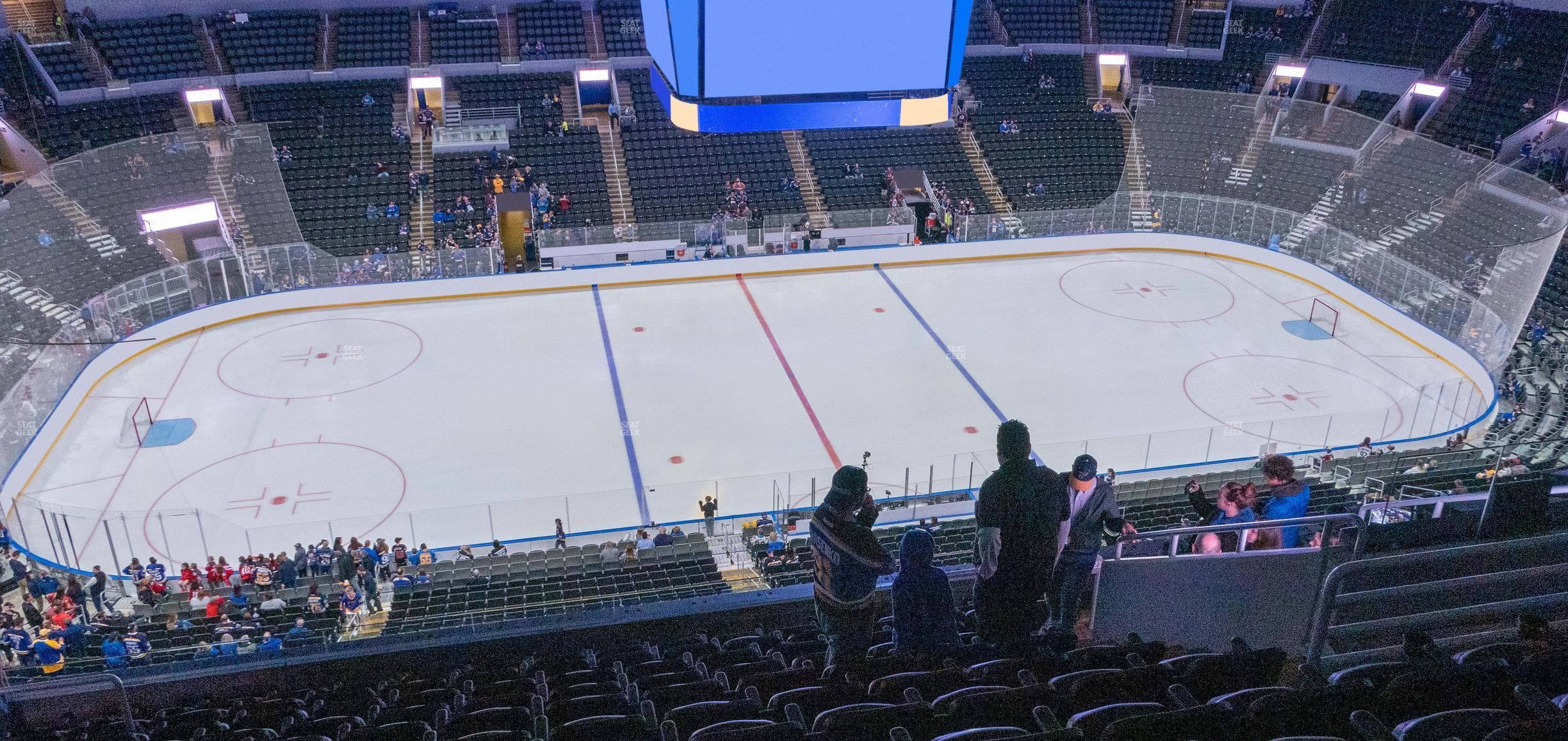 Enterprise Center - Section 321 Seat View