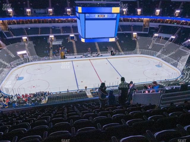 Enterprise Center - Section 321 Seat View