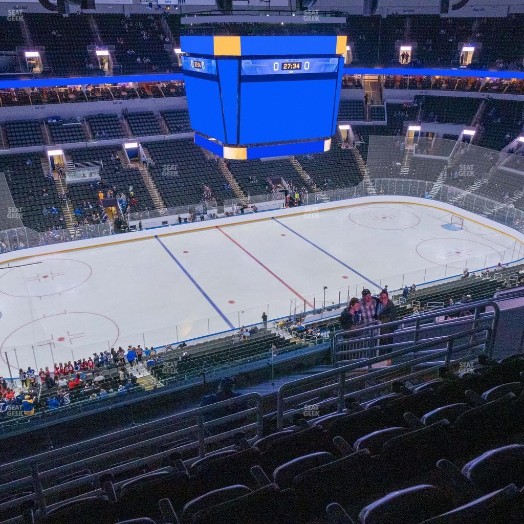 Enterprise Center - Section 322 Seat View