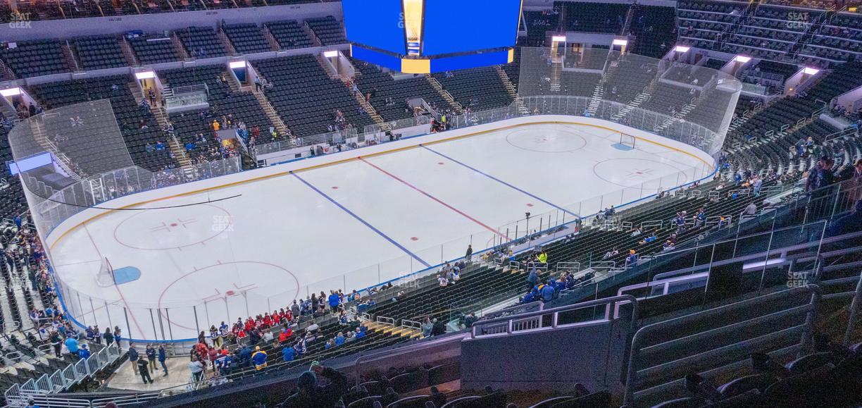 Enterprise Center - Section 323 Seat View