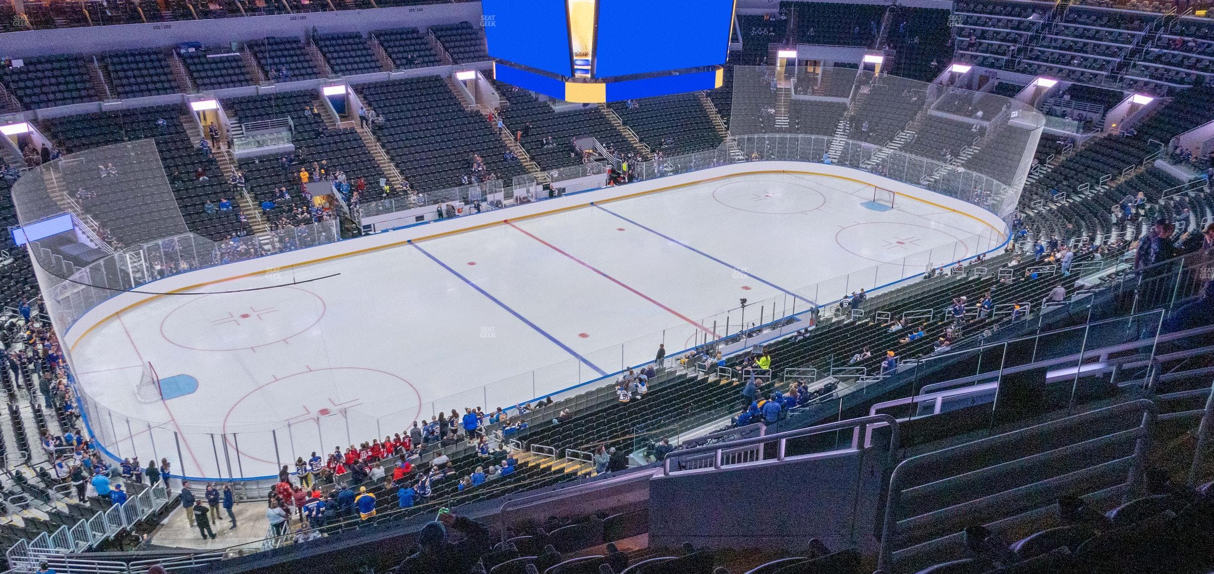 Enterprise Center - Section 323 Seat View