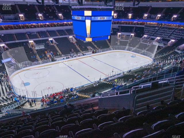 Enterprise Center - Section 323 Seat View