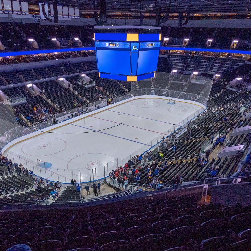 Enterprise Center - Section 325 Seat View