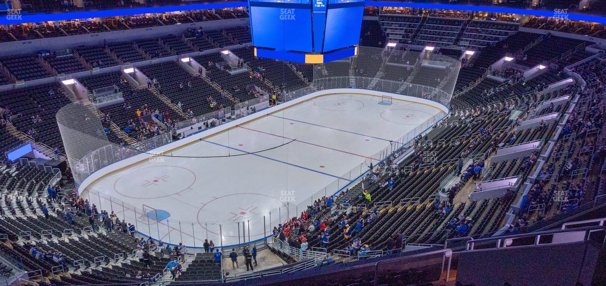 Enterprise Center - Section 325 Seat View